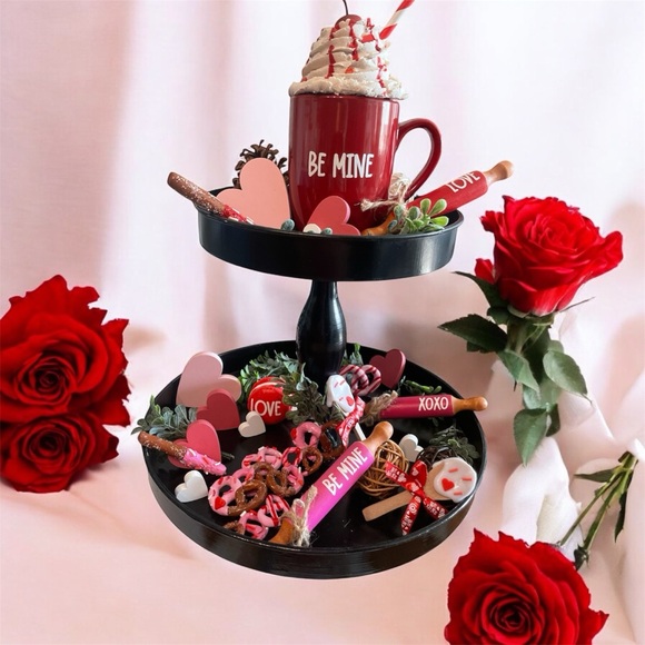 ⤵️🆕Valentine’s Day Mini Rolling Pins,  Farmhouse  Decor, Valentine’s Decor - Picture 11 of 11